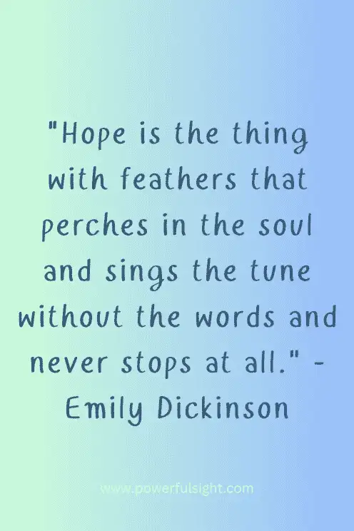 Quotes about hope and death