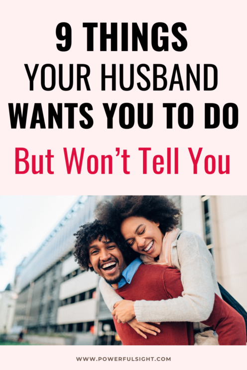 Things husbands want 