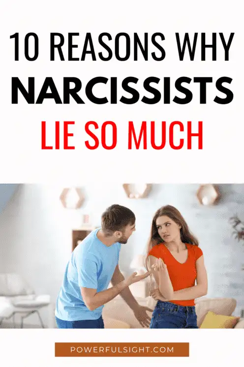 Why do Narcissists lie