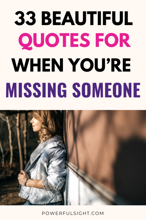 Missing someone quotes