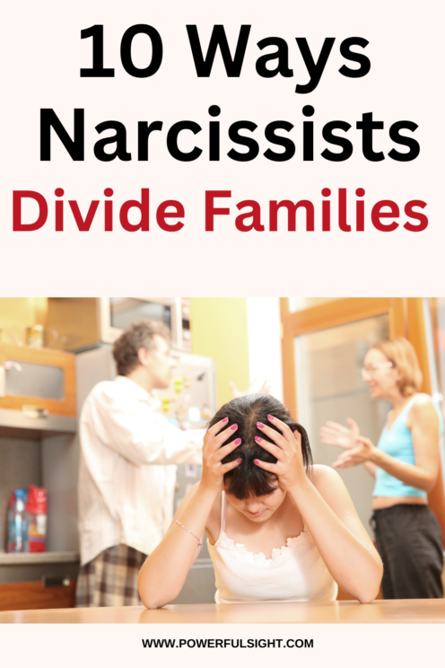 How Narcissists Divide Families