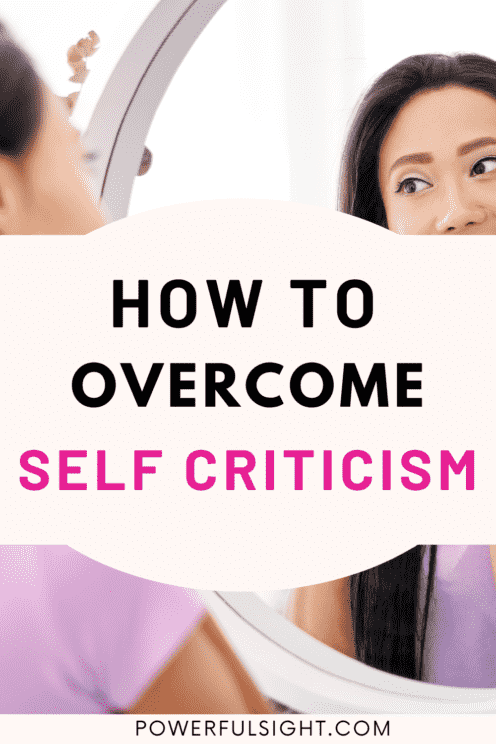 how to overcome self-criticism