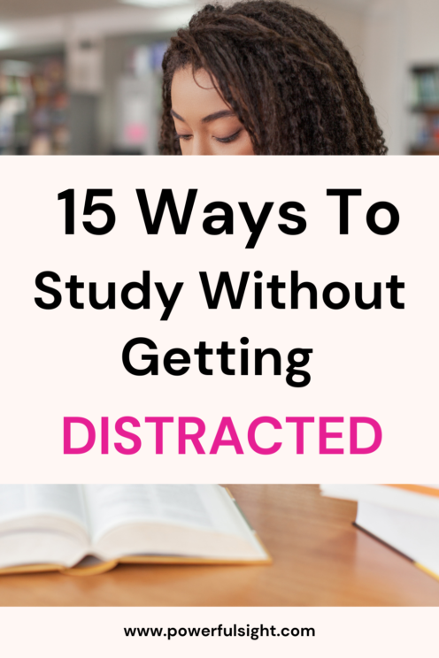 How to Study Without Getting Distracted