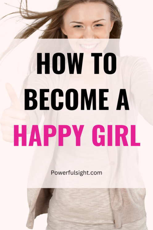 How to become a happy girl