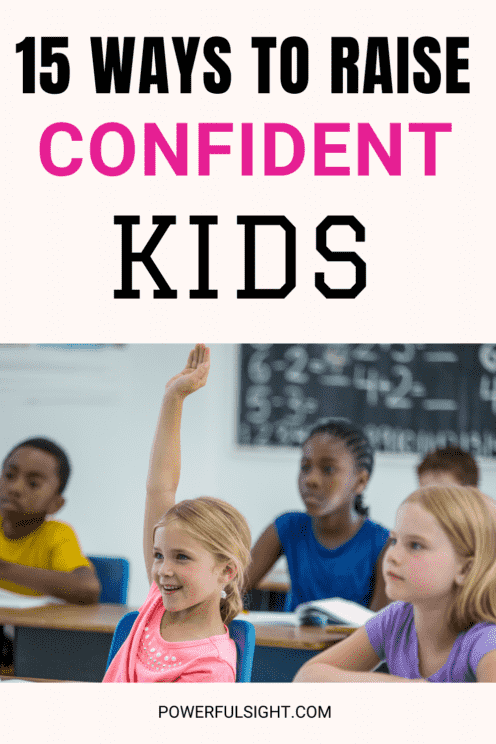 How to raise confident kids