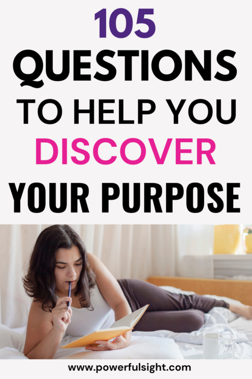 105 Questions To Discover Your Purpose