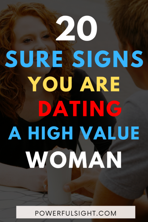 Signs You Are Dating A High Value Woman