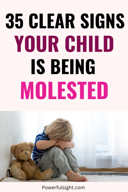 Signs your child is being molested