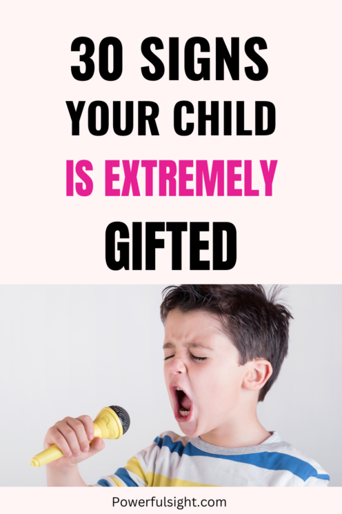 Signs your child is gifted