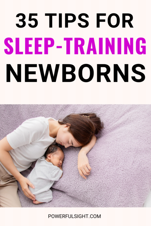 Sleep training newborns