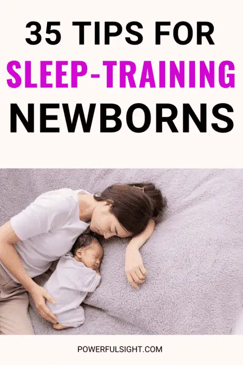 Sleep training newborns