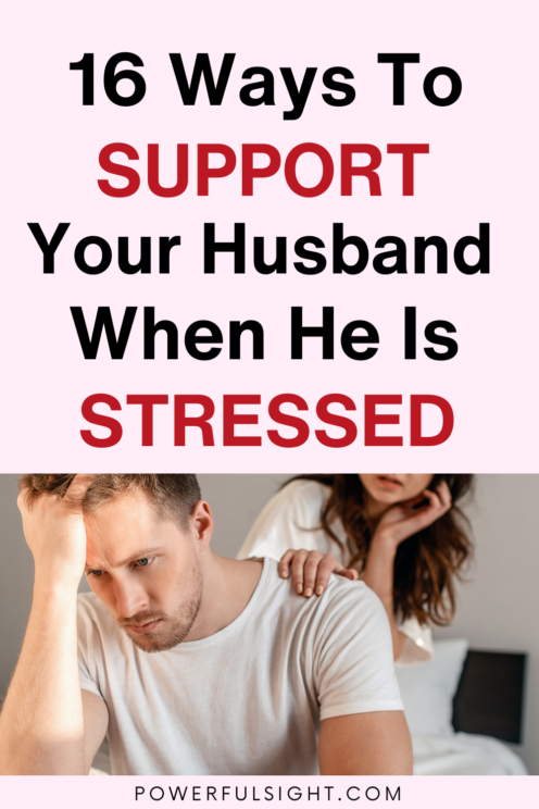 What To Do When Your Husband Is Stressed