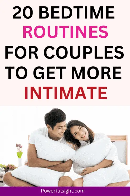 bedtime routines for couples 