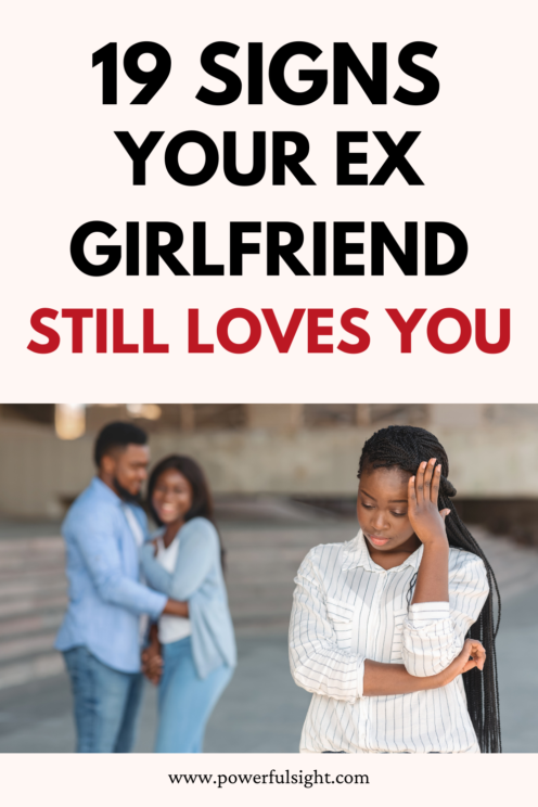 Does my ex girlfriend still love me?