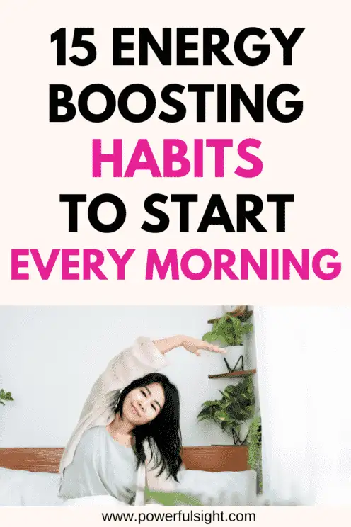 how to boost your energy in the morning