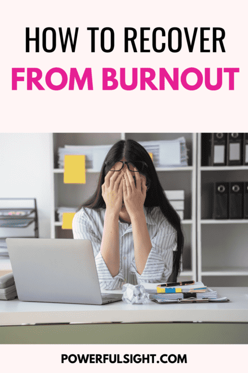 How To Recover From Burnout