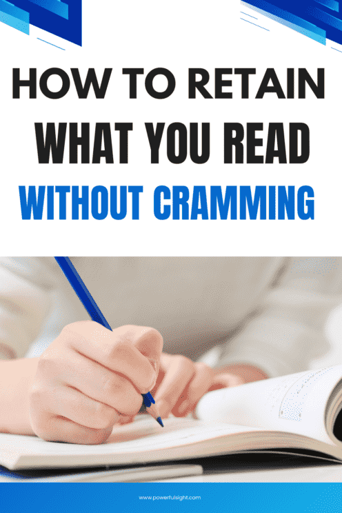 How to retain what you read