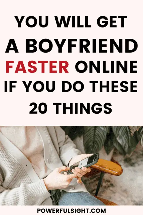 How to get a boyfriend online