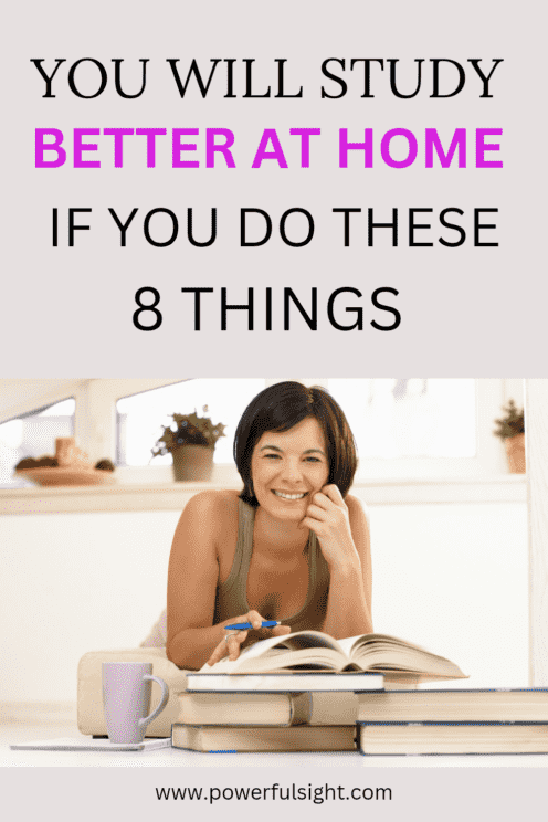 How to study better at home 