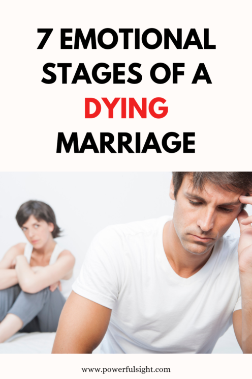 Emotional Stages of a Dying Marriage