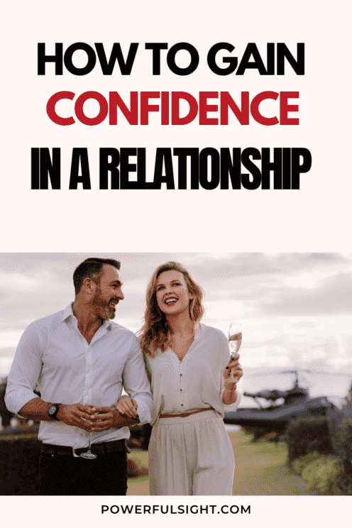 How to gain confidence in a relationship