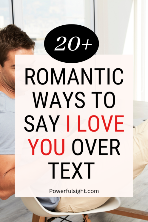 How to say I love you in text 