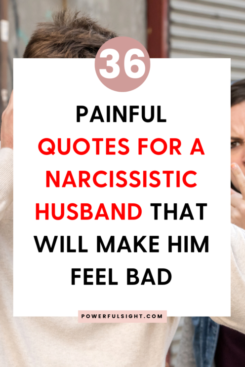 36 Painful Quotes for a Narcissistic Husband