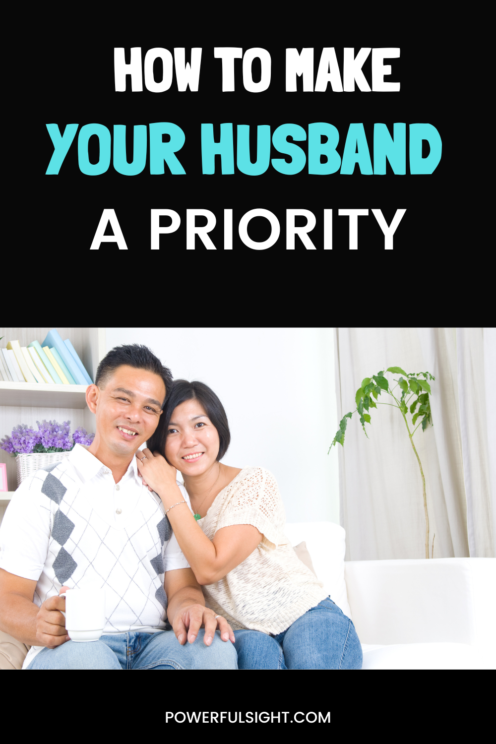 How to make your husband a priority