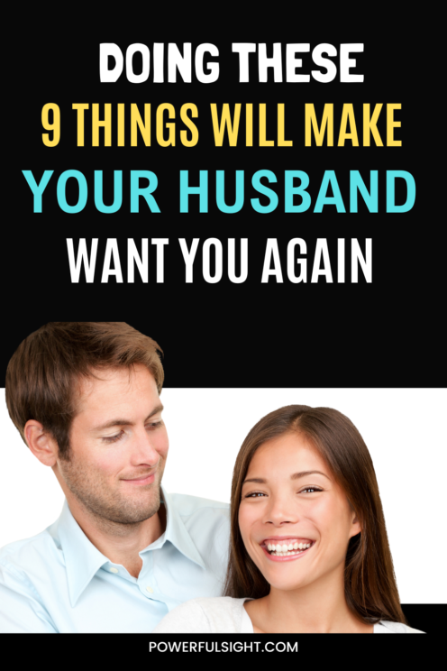 How to Make Your Husband Want You Again