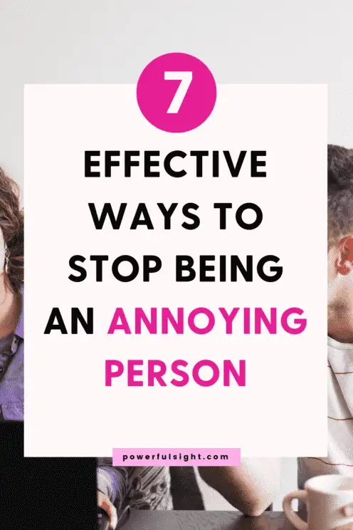 How to not be annoying