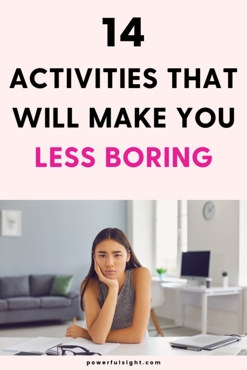 How To Stop Being Boring