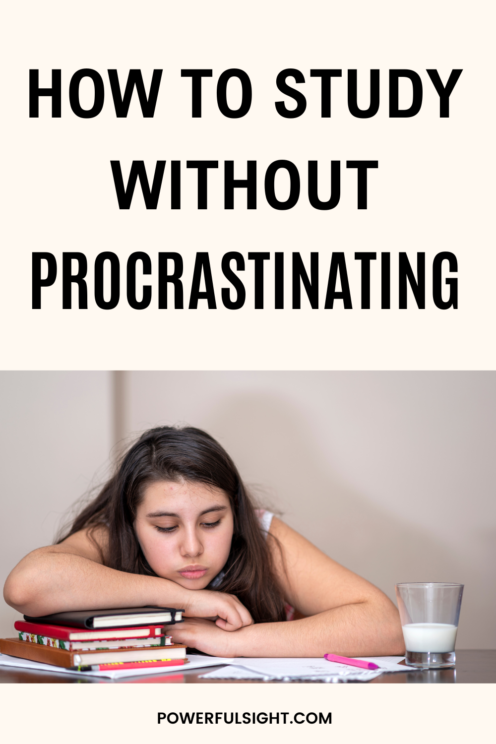 How to study without procrastinating