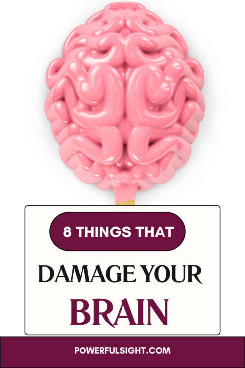 8 Things That Destroy Your Brain