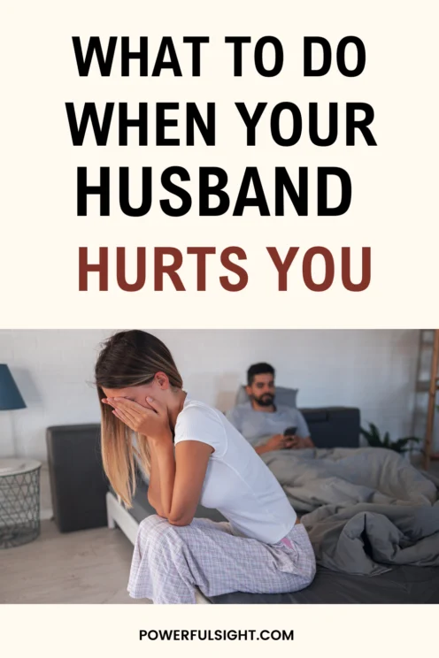 What To Do When Your Husband Hurts You