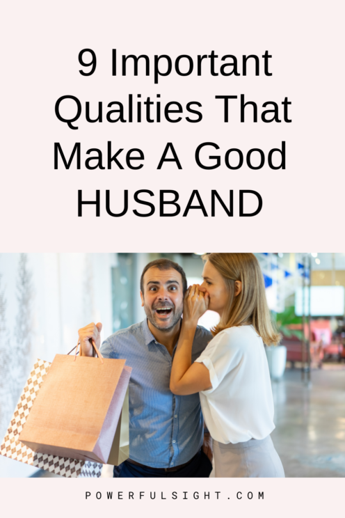 What makes a good husband