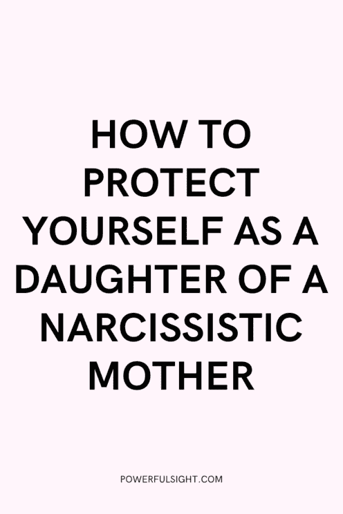 Daughters of narcissistic mothers