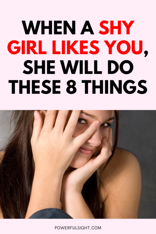 8 Signs A Shy Girl Likes You