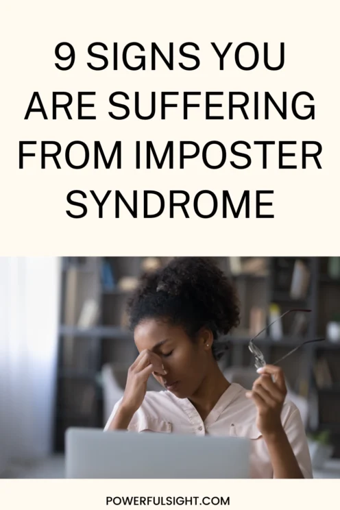 9 Signs Of Imposter Syndrome