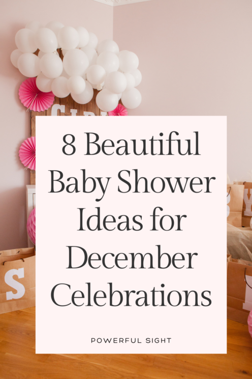 8 Beautiful Baby Shower Ideas for December Celebrations