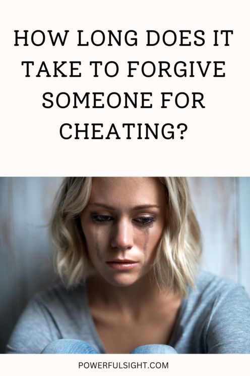 How Long Does It Take To Forgive Someone For Cheating?