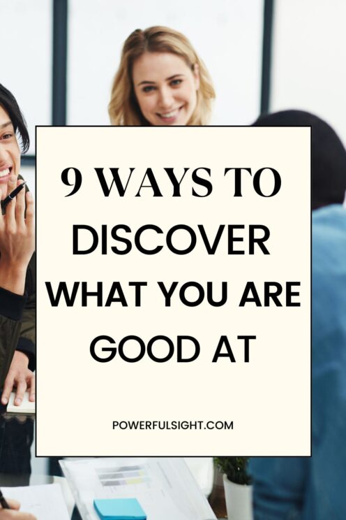 How to Know What You're Good At