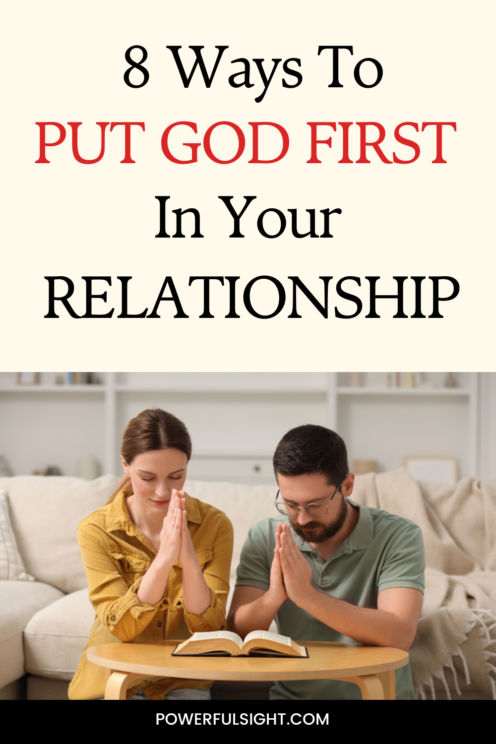 How to Put God First in Your Relationship