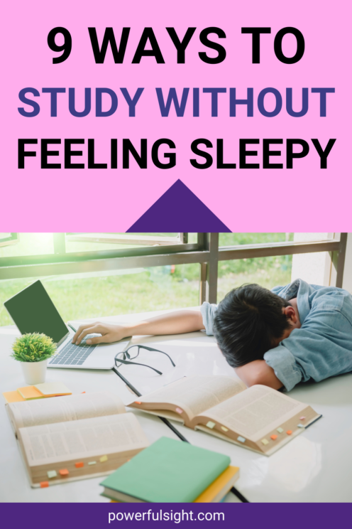 How to study without feeling sleepy