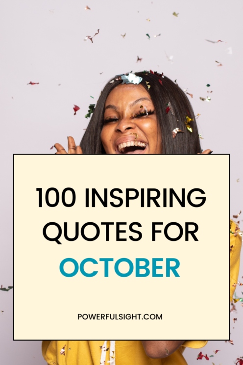 October Quotes