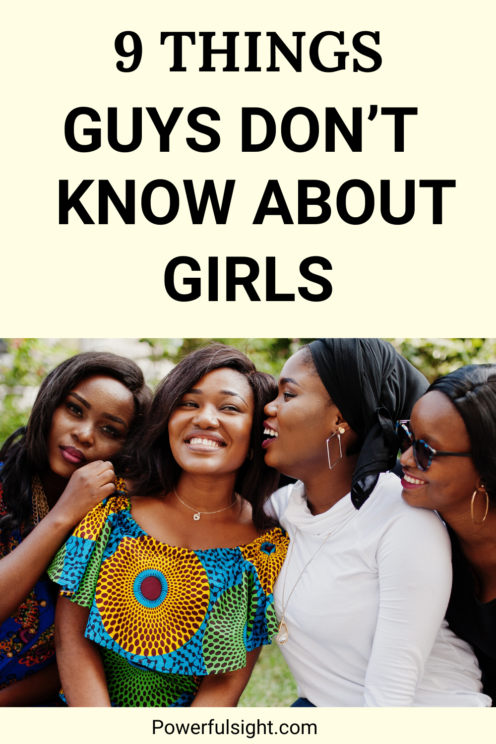 Things Guys Don't Know About Girls