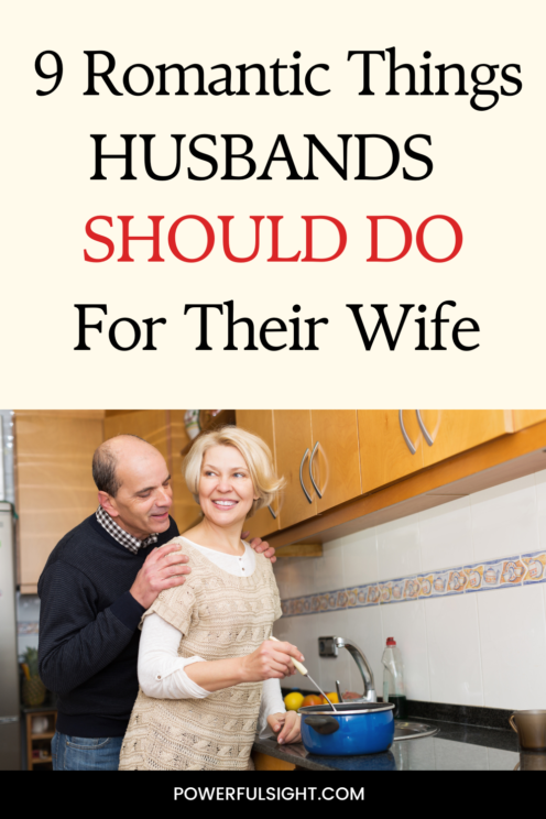 9 Things Husbands Should Do For Wife