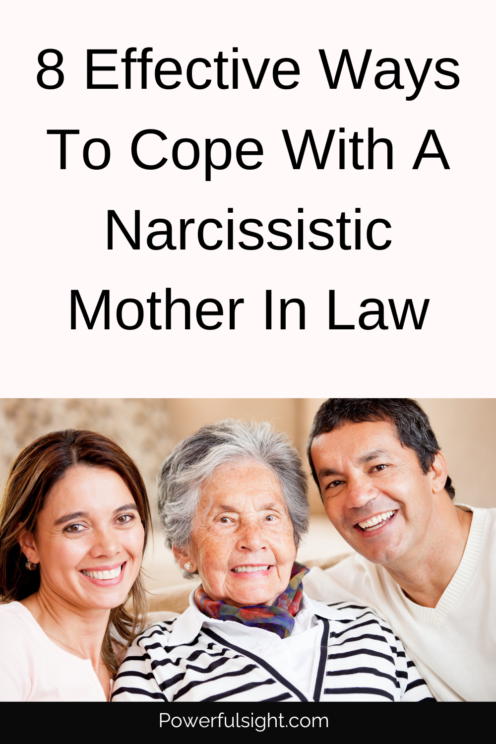 how to cope with a narcissistic mother in law