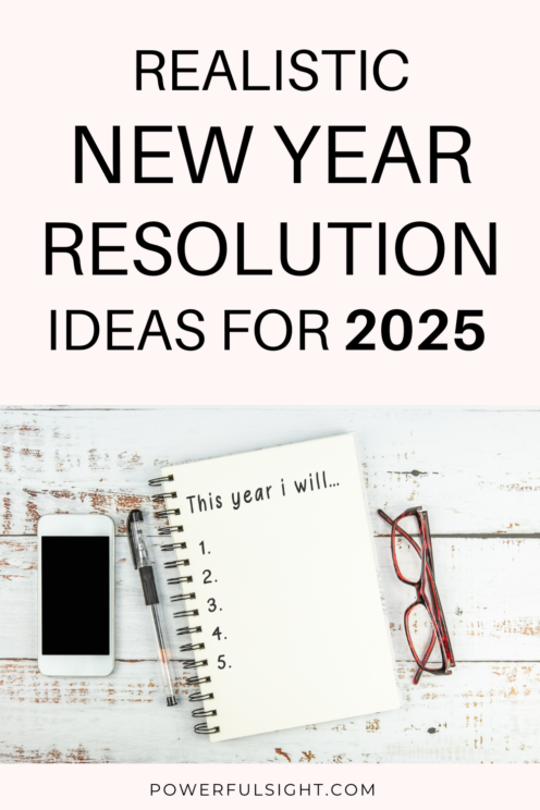 2025 New Year Resolution Ideas