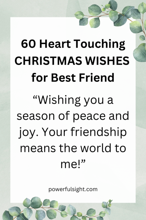 60 Special Christmas Wishes for Your Best Friend