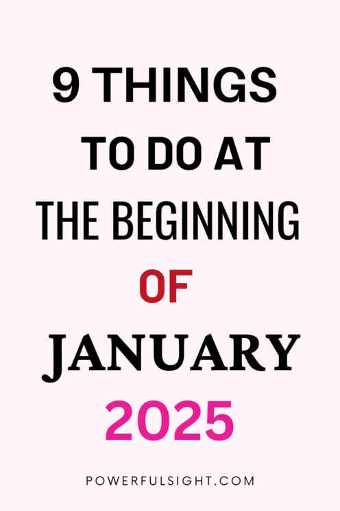 Things to do in January 